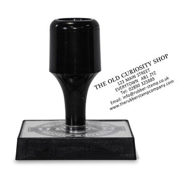 Blue Color Ink Of Rubber Stamp In Word Year 2023 On White Paper - Foto 1